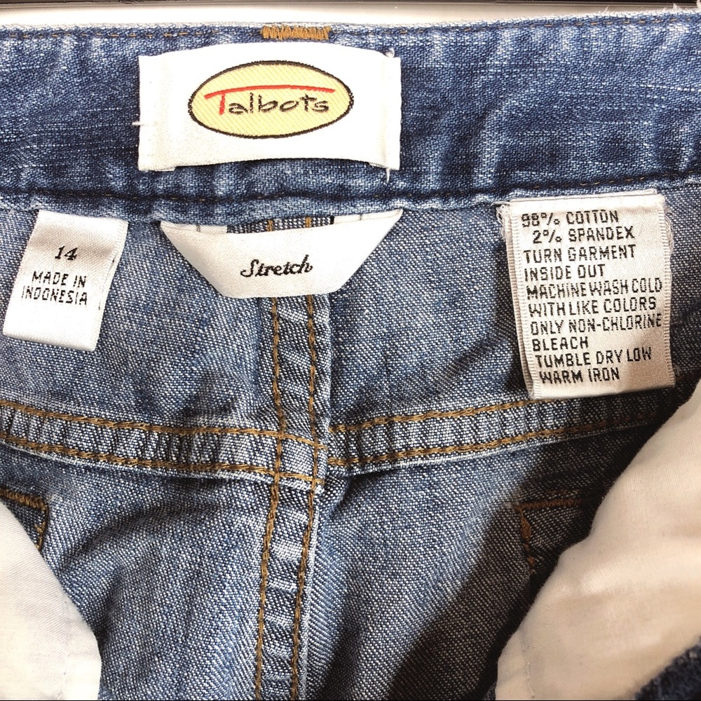 Talbots Woman’s High Waisted Capri Plus Size 14 - Picture 3 of 4